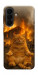 Чехол Burning cat для Galaxy A27