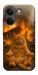 Чехол Burning cat для Xiaomi Poco X8 Pro