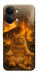 Чехол Burning cat для Xiaomi Poco X8 Pro Max