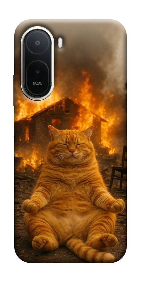 Чехол Burning cat для Xiaomi Redmi A7 Pro 4G
