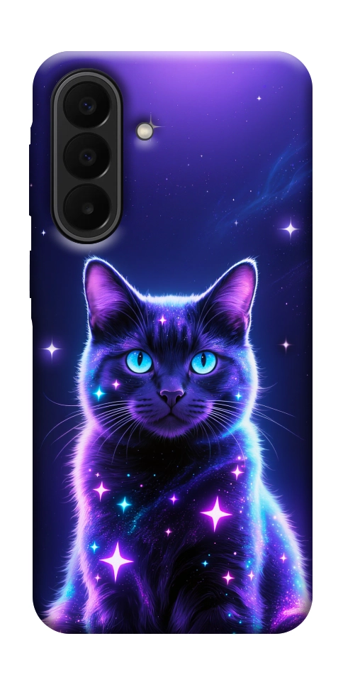 Чехол Galaxy purple cat для Galaxy A27