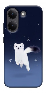 Чехол Хорёк в снегу для Xiaomi Poco X8 Pro