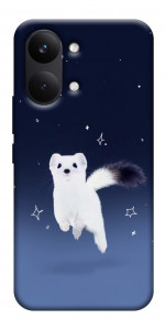 Чехол Хорёк в снегу для Xiaomi Poco X8 Pro Max