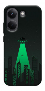 Чехол Green ufo для Xiaomi Poco X8 Pro