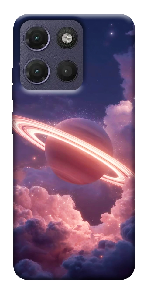 Чохол Pink Saturn для Motorola Moto G17