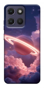 Чохол Pink Saturn для Motorola Moto G17