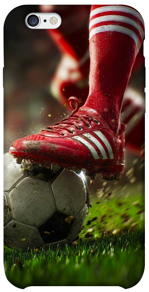 Чехол Сlose up football для iPhone 6