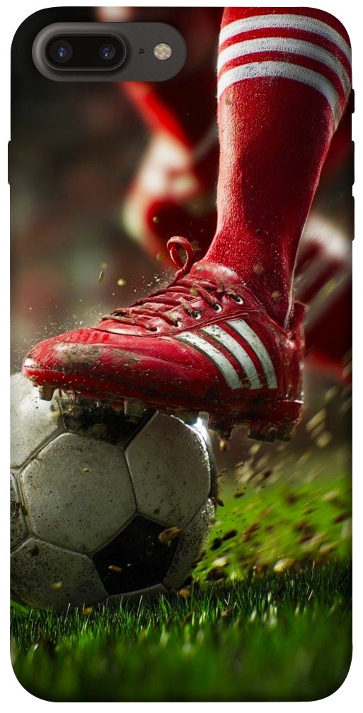 Чехол Сlose up football для iPhone 7 Plus