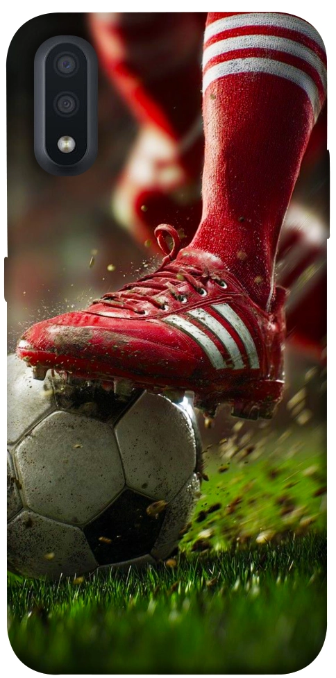 Чехол Сlose up football для Galaxy A01