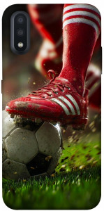 Чехол Сlose up football для Galaxy A01
