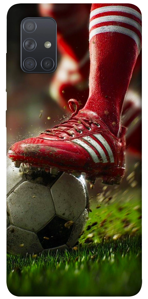 Чехол Сlose up football для Galaxy A71 (2020)