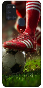 Чехол Сlose up football для Galaxy A21s (2020)