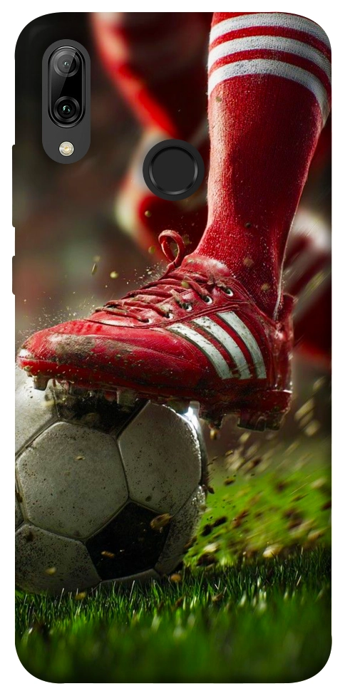 Чехол Сlose up football для Huawei P Smart (2019)