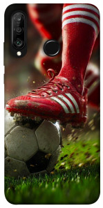 Чехол Сlose up football для Huawei P30 Lite
