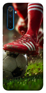 Чехол Сlose up football для Realme 6 Pro