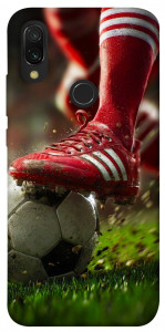 Чехол Сlose up football для Xiaomi Redmi 7
