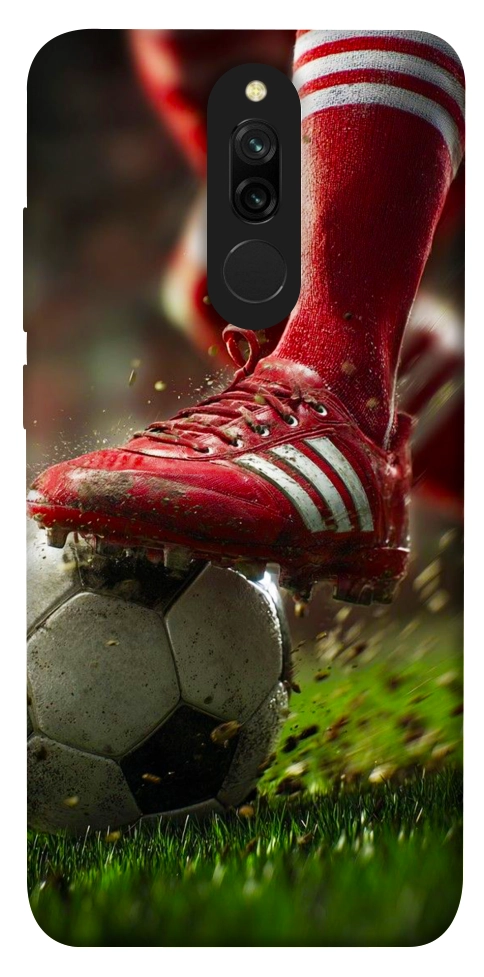 Чехол Сlose up football для Xiaomi Redmi 8