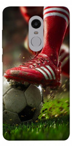 Чехол Сlose up football для Xiaomi Redmi Note 4X