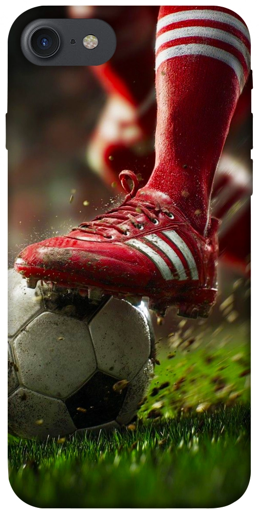 Чехол Сlose up football для iPhone 8