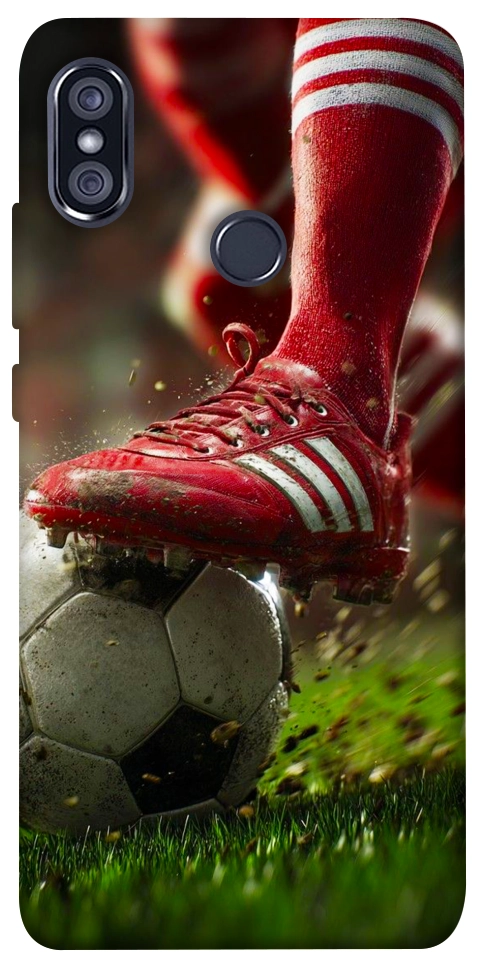 Чехол Сlose up football для Xiaomi Redmi Note 5 (Dual Camera)