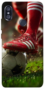 Чехол Сlose up football для Xiaomi Redmi Note 5 (DC)