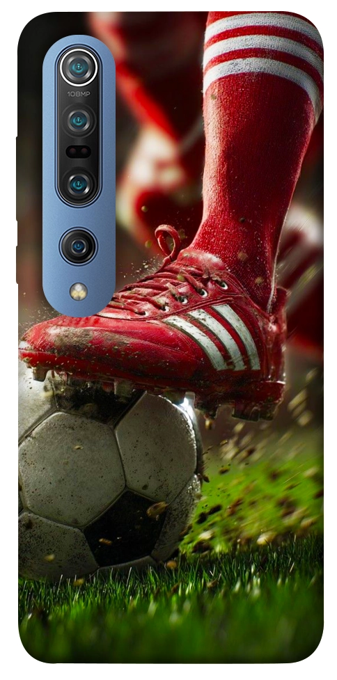 Чехол Сlose up football для Xiaomi Mi 10