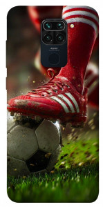 Чохол Сlose up football для Xiaomi Redmi Note 9