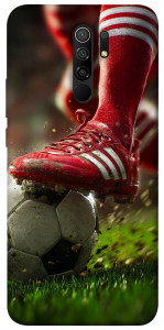 Чехол Сlose up football для Xiaomi Redmi 9