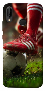 Чехол Сlose up football для Huawei P20 Lite