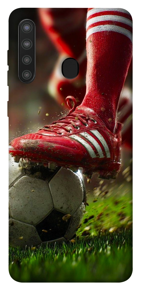 Чехол Сlose up football для Galaxy A21