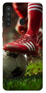 Чехол Сlose up football для Galaxy A21