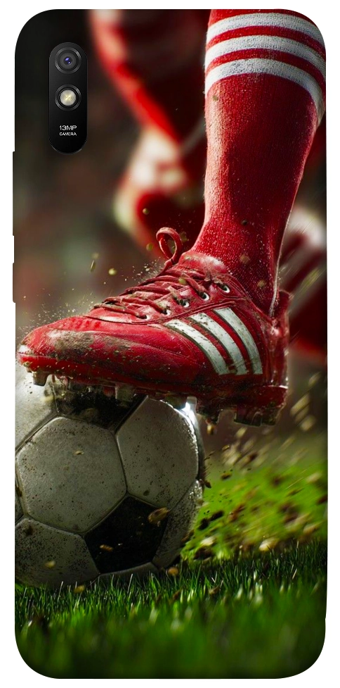 Чехол Сlose up football для Xiaomi Redmi 9A