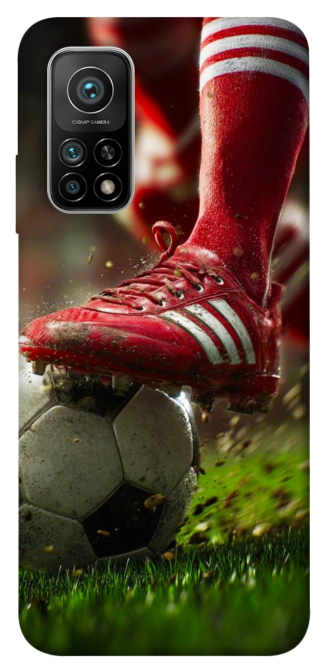 Чехол Сlose up football для Xiaomi Mi 10T Pro