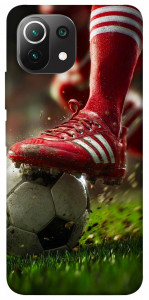 Чехол Сlose up football для Xiaomi Mi 11 Lite