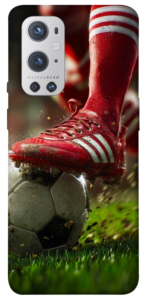 Чехол Сlose up football для Oneplus 9 pro