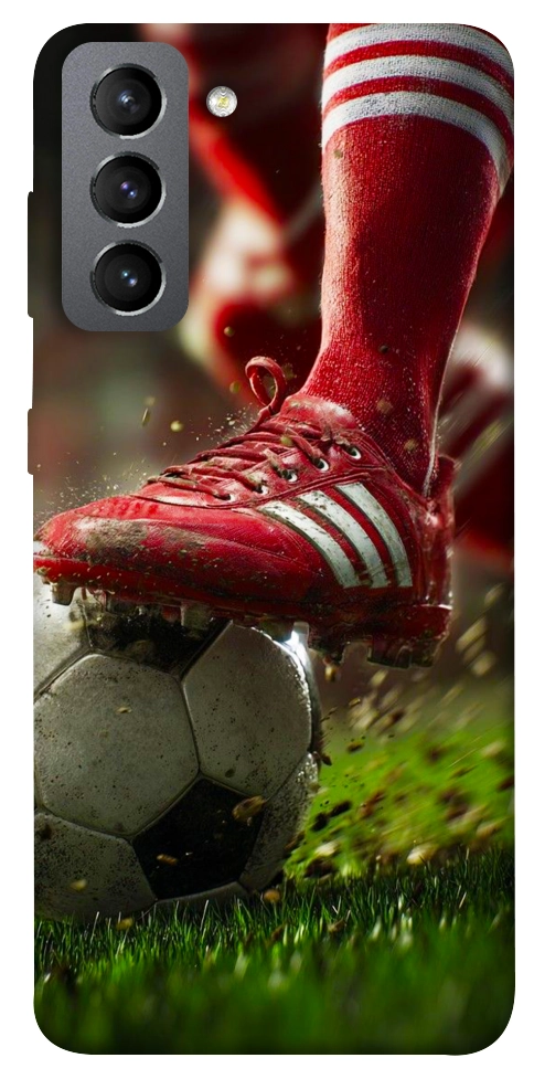 Чехол Сlose up football для Galaxy S21 FE