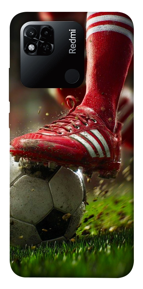 Чехол Сlose up football для Xiaomi Redmi 10A