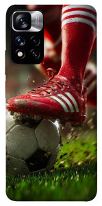Чехол Сlose up football для Xiaomi Redmi Note 11 5G