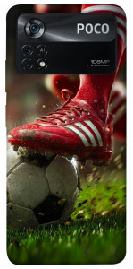 Чохол Сlose up football для Xiaomi Poco X4 Pro