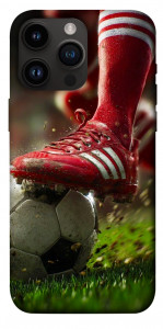 Чехол Сlose up football для iPhone 14 Pro Max