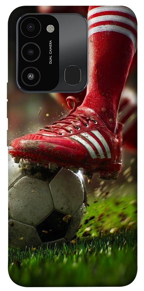 Чехол Сlose up football для TECNO Spark 8C