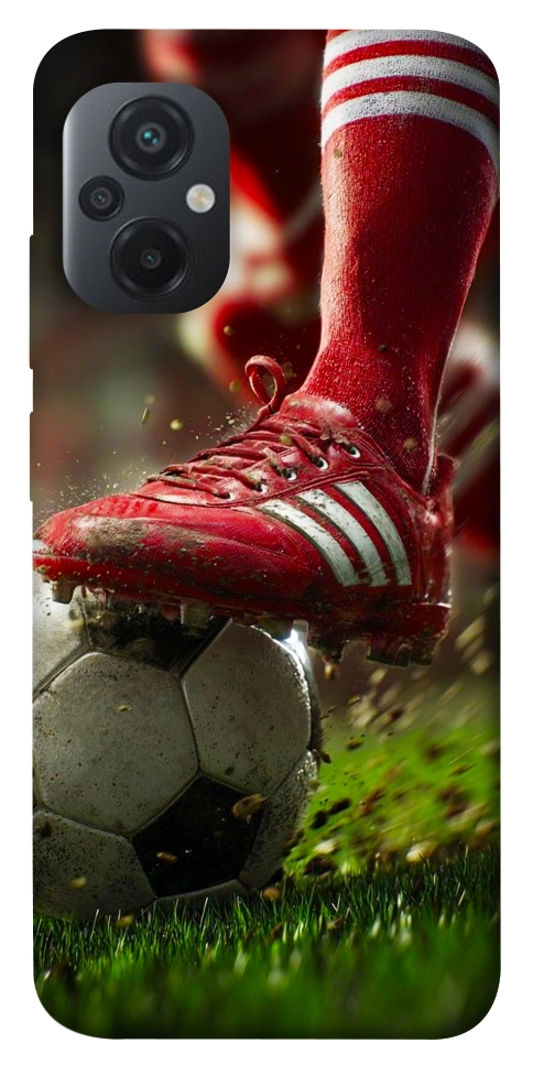 Чехол Сlose up football для Xiaomi Poco M5