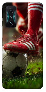 Чехол Сlose up football для Xiaomi Redmi K50 Gaming