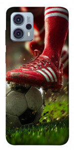 Чехол Сlose up football для Motorola Moto G23