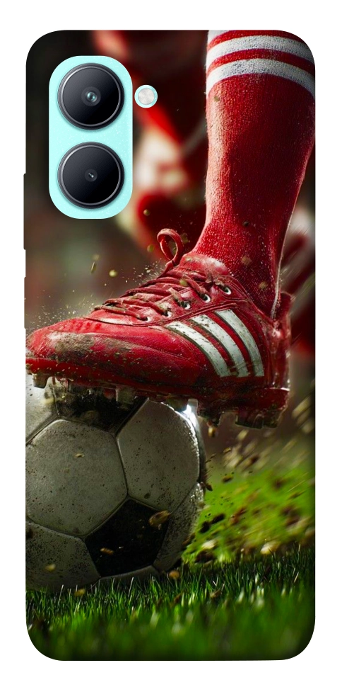 Чехол Сlose up football для Realme C33