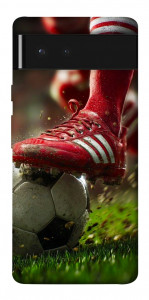 Чехол Сlose up football для Google Pixel 6