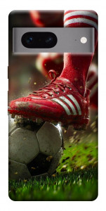 Чехол Сlose up football для Google Pixel 7