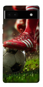 Чехол Сlose up football для Google Pixel 6A