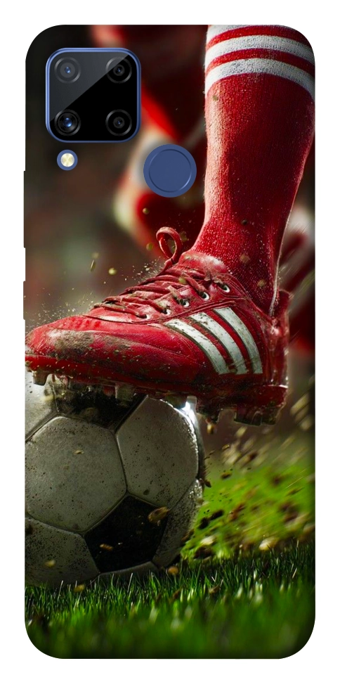 Чехол Сlose up football для Realme C15