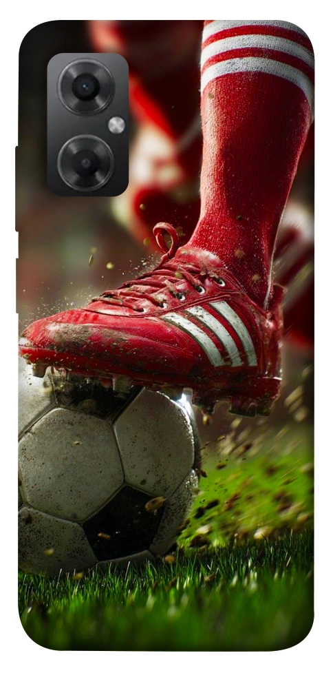 Чехол Сlose up football для Xiaomi Redmi Note 11R